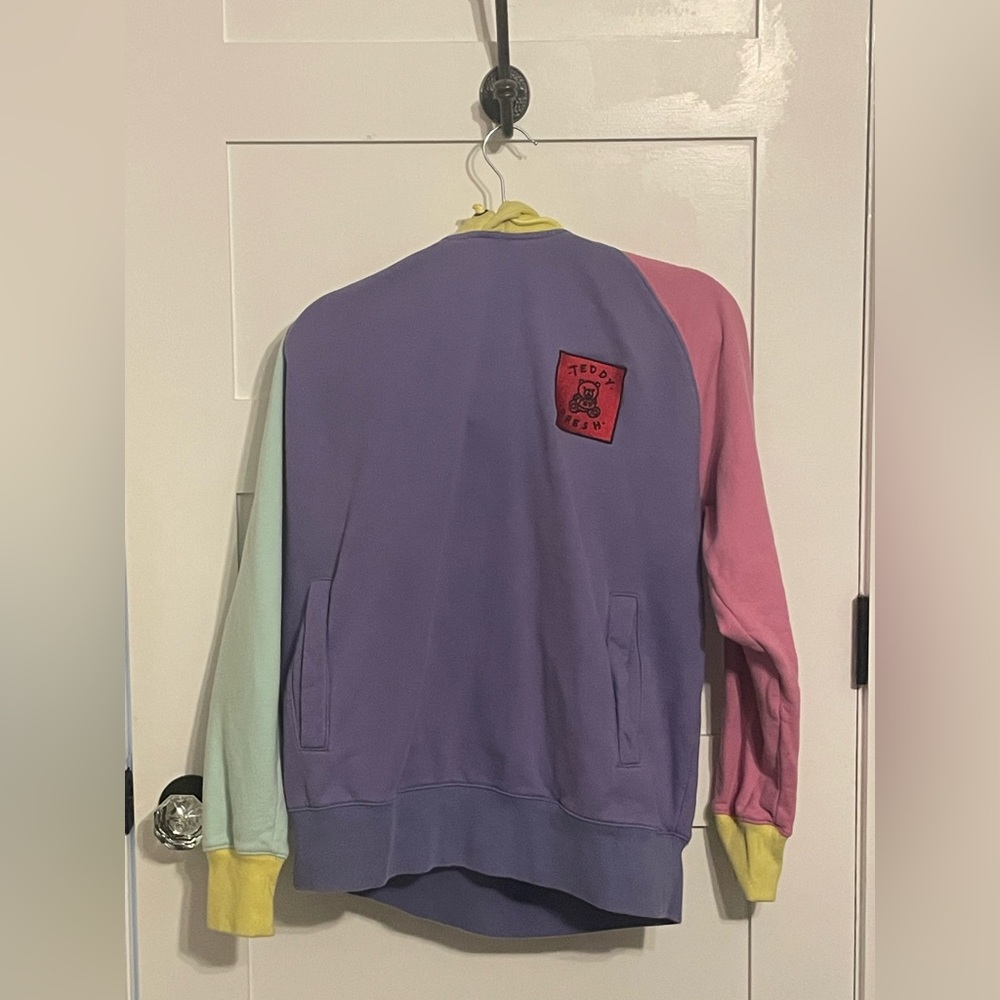 TEDDY FRESH COLOR-BLOCK HOODIE
